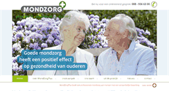 Desktop Screenshot of mondzorgplus.nl